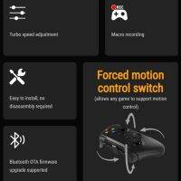 Controller TriggerBack Button Attachment สำหรับ Series Xs Rear Paddle Adapter Adjustment Macro Recording