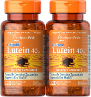 Puritans Pride Lutein 40 mg with / 120 Softgels  exp:09/2025