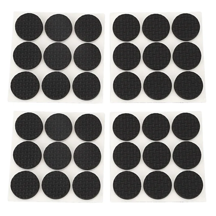 36 Pcs Self Adhesive Black Foam Table Chair Leg Pad Protector Lazada PH