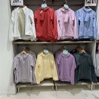 UNIQLO ชุดห้องลองเสื้อในบ้านแบบพกพาสำหรับสุภาพสตรียูวีสำหรับกลางแจ้งชุดเดรสลองแจ็คเก็ตมีฮู้ด445003การอาบแดดที่ได้รับการป้องกัน