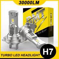 BMTxms ไฟหน้า LED Canbus H7 100W 30000LM,ไฟฉายติดศีรษะ LED H7ไร้ข้อผิดพลาดสำหรับ Opel Astra Osram โวล์คสวาเก้น VW โปโล MK4กอล์ฟ