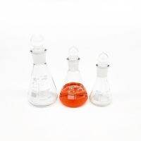 [Fast delivery]Original Shu Niu Stoppered Triangular Flask Iodine Measuring Flask Glass Erlenmeyer Flask 50/100/150/250/500/1000ml