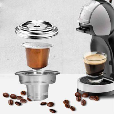 กับ Dolce Gusto สำหรับ Nespresso กาแฟแคปซูลอะแดปเตอร์แคปซูลแปลงแคปซูลเดิมสำหรับ Nespresso Vertuo