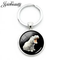 JOINBEAUTY Exquisite Popular Hippo Key Chain Steampunk Hippopotamus Keychain Original Design Animal Jewelry Gift KC423