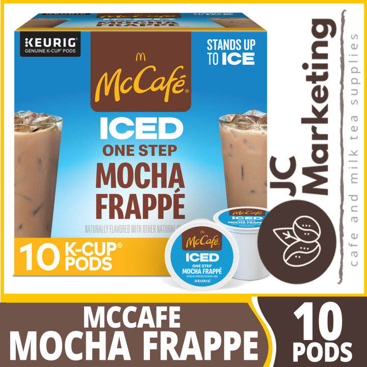 McCafe ICED One Step Mocha Frappe, Keurig Single Serve KCup 10 Pods