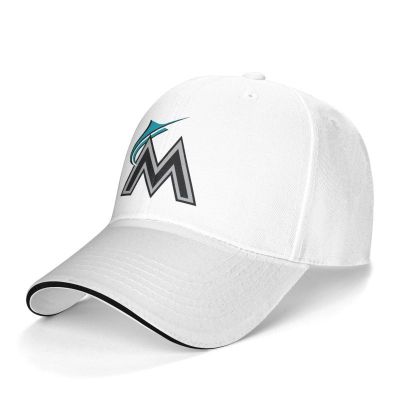 2023 New Fashion NEW LLMLB Miami Marlins Baseball Cap Sports Casual Classic Unisex Fashion Adjustable Hat，Contact the seller for personalized customization of the logo