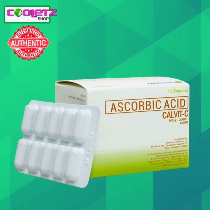 Calvit C nonacidic vitaminC (100 vegetable capsule) Lazada PH