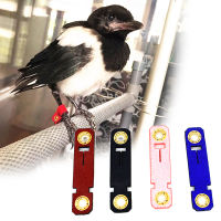 Sha PET Parrot leg Ring Foot Sleeve อุปกรณ์นกกลางแจ้งบินการฝึกอบรมกิจกรรมเปิดขาตั้งนกอุปกรณ์เสริม