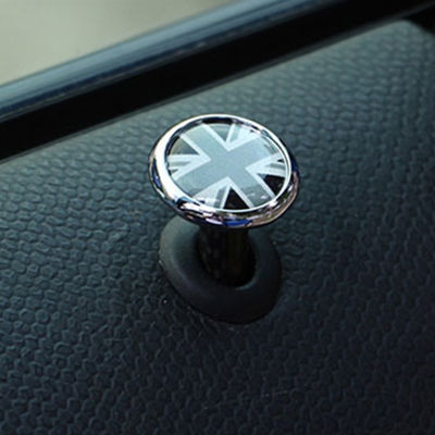 Carbon Fiber Car Door Handle Bolt Decorative Cover Stickers For BMW MINI COOPER F54 F55 F56 F60 R55 R56 R60 Accessories Interior
