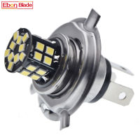 12Pcs 6V H4 HB2 9003หลอดไฟ LED 30SMD ไฟหน้ารถจักรยานยนต์สีขาว6000K High Low Beam สกู๊ตเตอร์ไฟหน้า Moped ด้านหน้าโคมไฟ