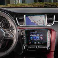 2ชิ้นฟิล์มกระจกนิรภัยสำหรับ Infiniti QX55 2022ภายในรถนำทาง GPS Infotainment อินเตอร์แอคทีแสดงผลป้องกันหน้าจอ