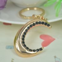 【cw】 Keyring Rhinestone Pendant Car Chain Valentine 39;s Day ！