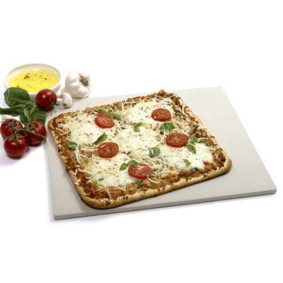 Norpro 5682 Pizza Baking Stone 13 X15 Inch (B347) แผ่นหินรองอบพิซซ่า