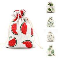 Handmade Cotton Linen Storage Package Bag Drawstring Bag Small Coin Purse Travel Women Small Cloth Bag Christmas Gift pouch