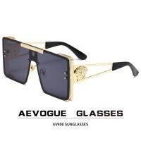 【LZ】❍♘☃  Óculos de sol AEVOGUE Óculos Quadro Óculos Acessórios Mulheres Moda Praça Outdoor UV400 AE1378B (2 Pack)