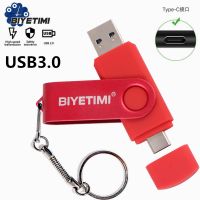 Biyetimi USB Flash Drive 128gb Type C 3.0 stick 64gb pendrive 16gb pen drive 32gb Type-C memory stick for phone and pc