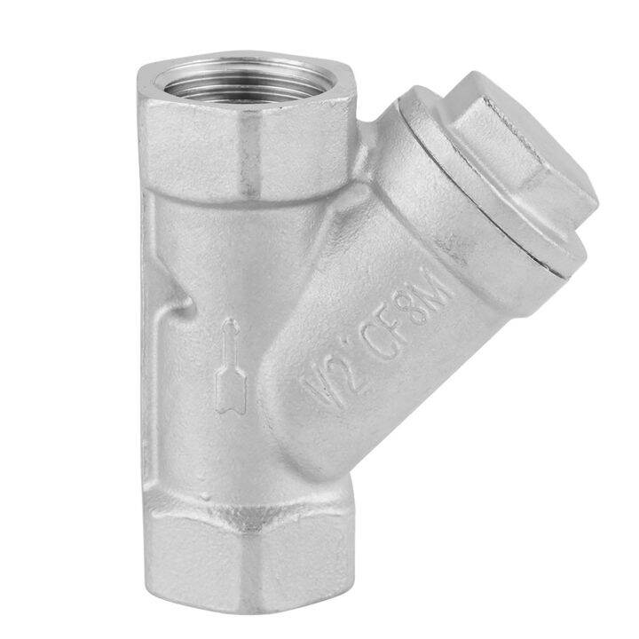 1/2 Y Strainer Stainless Steel Y Type Strainer Pump Filter for Water