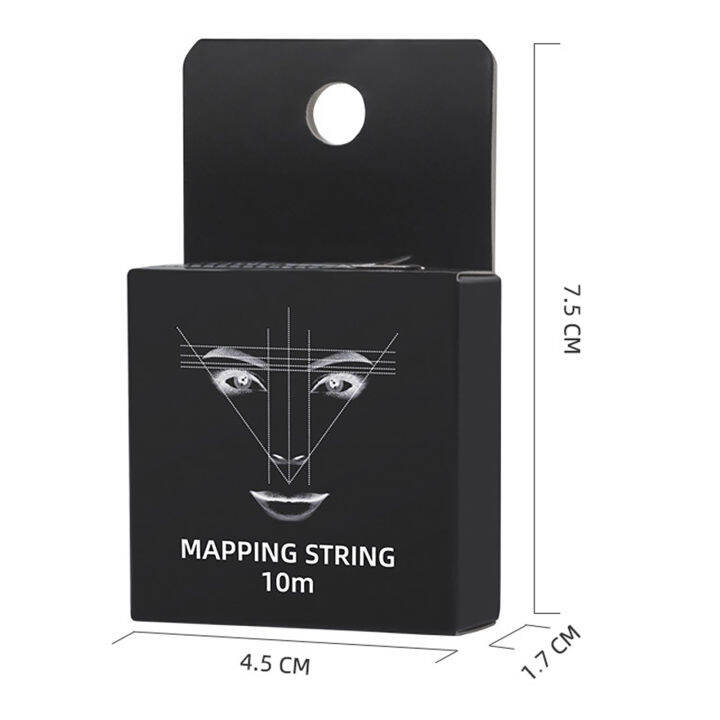 Microblading String Measuring Tool Eyebrow Mapping String Pre Inked for