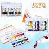 MAREING 5ML อุปกรณ์ศิลปะ นักเรียน จิตรกรรมสี Gouache ชุดสีอะครีลิค สีน้ำ งานฝีมือผนัง