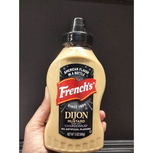 🔹 🎯 French's Dijon Mustard ซอส ดีจอง มัสตาร์ด 340 กรัม ราคาถูกใจ