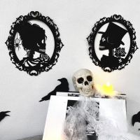 【CC】¤  Wall Stickers Spooky Sticker Set Crow Hollow Decal for Decoration Supplies