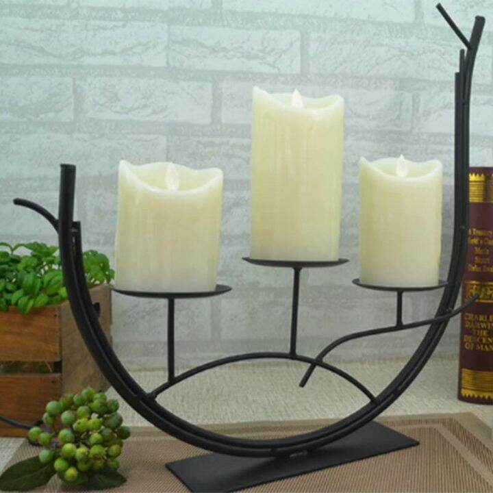 USB Rechargeable Flickering Paraffin Candle Flickering Pillar Tear