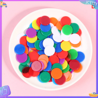 ? JCTTTY ? 100pcs transparent Color เคาเตอร์นับ bingo chips Plastic Supplies เคาเตอร์