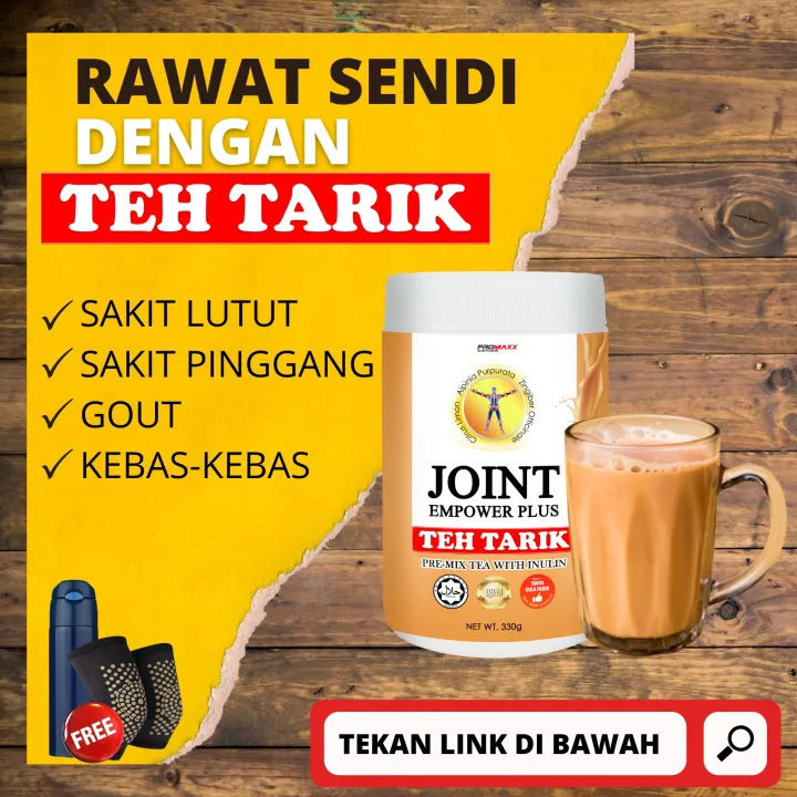 Joint Empower Plus Teh Tarik Rawat Tulang Sendi Urat PROMAXX Free Gift ...