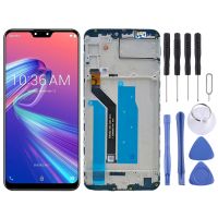 หน้าจอ LCD ของ OEM สำหรับโปร Asus Zenfone Max M2 Digitizer ประกอบเต็มตัวเครื่อง X01BDA ZB631KL ที่มีฟราเมชันสีดำ)