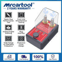 MRCARTOOL ST100 เครื่องทดสอบหัวเทียนรถยนต์ 220V ดับเบิ้ลโฮลเครื่องทดสอบหัวเทียน เครื่องมือวิเคราะห์รถยนต์