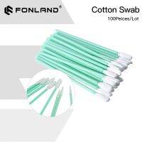 FONLAND 100pcs/Lot Size 70/100/121/160mm Nonwoven Cotton Swab Dust-proof For Clean Focus Lens And Protective Windows