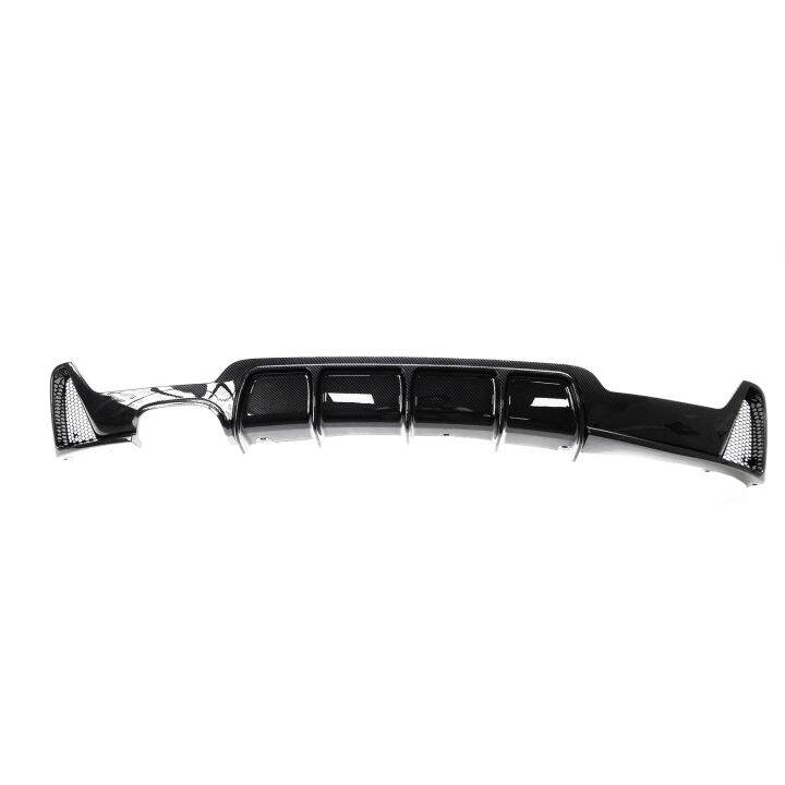 สำหรับ-bmw-f32-f33-f36-4-series-435i-2014-2020-m-กีฬากันชนหลัง-d-iffuser-ลิปคาร์บอนไฟเบอร์ดูรถยาม-s-plitter-สปอยเลอร์แผ่น