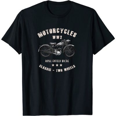 เสื้อยืด พิมพ์ลาย Baju Kaos Royal Enfield WD RE WW2 สไตล์คลาสสิก สําหรับผู้ชาย และผู้หญิง - เสื้อยืดผู้หญิง - เสื้อยืดผู้หญิง - เสื้อยืด UnisexS-5XL