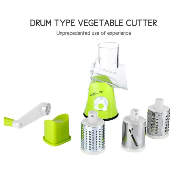 The Mohrim Table Top Drum Grater Vegetable Slicer