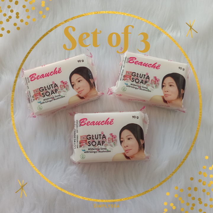 Beauche Beauty Bar 90g (3pcs) - ボディソープ