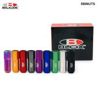 [HOT AIXUSACJWII 526] Blox Forged 7075 Aluminium Racing WheelLug Nuts M12X1.25 / M12X1.5 L: 60Mm 20ชิ้น/เซ็ต EP 550NUTS