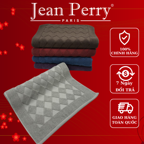 Thảm trải sàn cotton jean perry diamond 45x70cm - ảnh sản phẩm 1