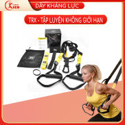 Bộ Dây TRX P3 Pro 1 và Pro 3 KICOCARE, dây treo kháng lực đa năng tập Gym