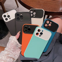 2 In 1 Skin-friendly Silicone Soft Shockproof Phone Case For iPhone 14 Pro Max Plus 13 15 12 11 Pro Max Simple Phone Casing Cover With Full Cover Lens Camera Protection Hot Sale