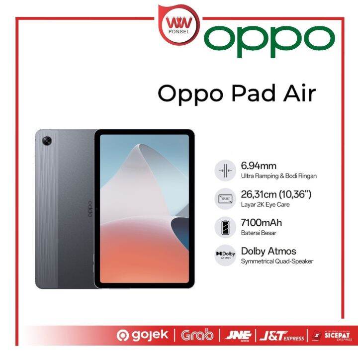 Tablet Oppo Pad Air Ram 4GB Internal 64GB Garansi Resmi | Lazada