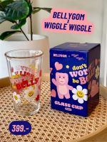 พร้อมส่ง ✅ Wiggle Wiggle x Glasslock Glass Cup | ลาย  Bellygom 500ml