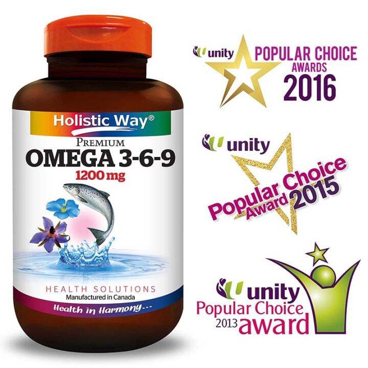 [PREORDER] Holistic Way Premium Fish Oil Omega 369 1200mg 鱼油 (100