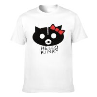 Custom Design O-Neck Tee Hello Kinky Comics Fashion Mens Tshirt