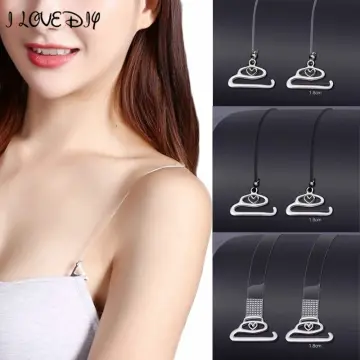 ELES Multi-style Adjustable Transparent Bra Straps Women Non-slip Bra Straps  Invisible Bra Non-Slip Accessories