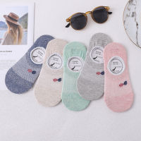 10 PcsLot Women‘s Socks Ladies Spring Summer Short Socks Girl’s Cute Bow Invisible Boat Socks Fashion Multi-Colors Daily Socks