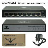 NETWORK SWITCH HUB10/100/1000 SG 100-8