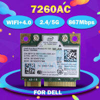 [COD] การ์ดไร้สาย Dual Band 8TF1D สำหรับแล็ปท็อป AC 7260 mmwac 7260HMW 7260AC 7260AC MINI PCI-E BB4.0