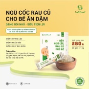 Bột Ngũ Cốc Rau Củ LoliFood Cho Bé Ăn Dặm 20 gói x 14g