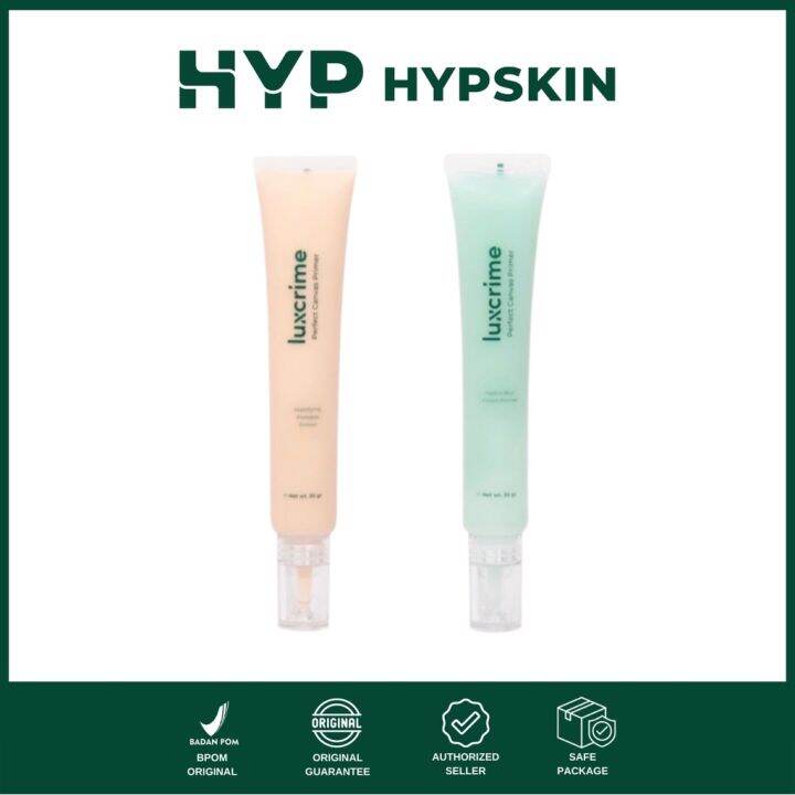 Luxcrime Perfect Canvas Mattifying Poreless Primer / Hydro Blur