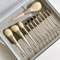 Makeup brush set with ultra-soft bristles portable blush foundation eyebrow brush eye shadow brush affordable beauty tool for beginners waterproof